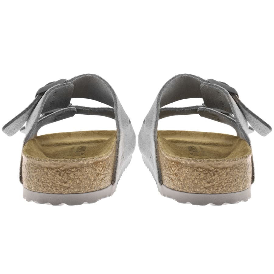 Birkenstock Arizona Suede Sandals Grey | Mainline Menswear Birkenstock Arizona Suede Sandals Grey | Mainline Menswear